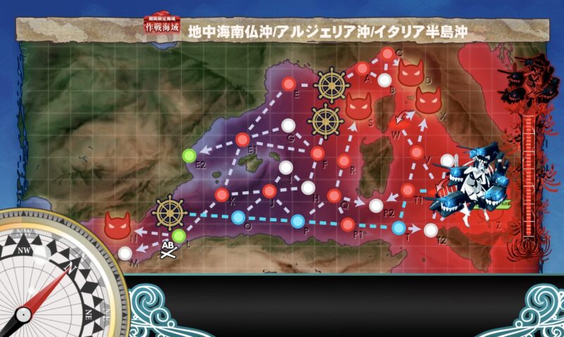 E4のマップと特効