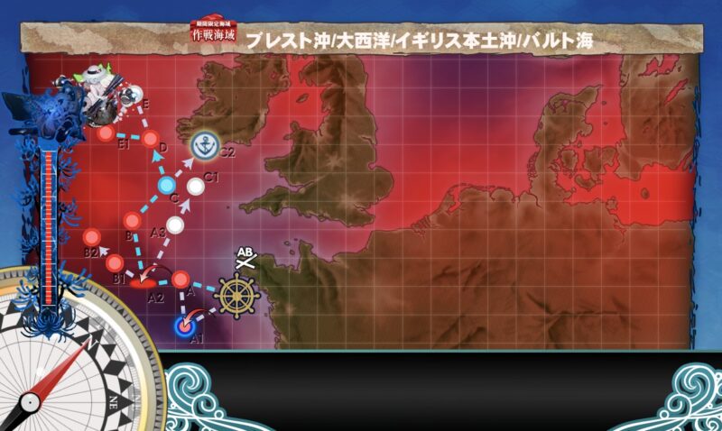 E2マス S勝利 x2・基地防空 航空優勢 x2